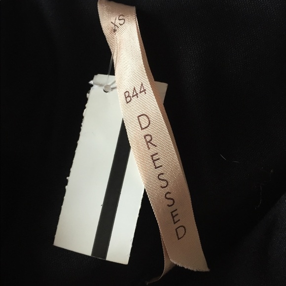 NWT BAILEY 44 Black One Shoulder Dress - Picture 4 of 6